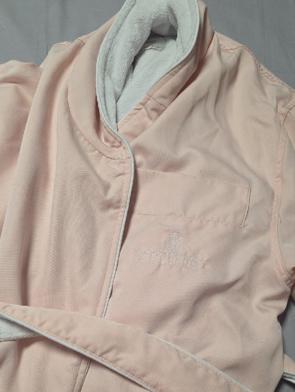 Classic Pink Microfiber Robe - Picture 2 of 4